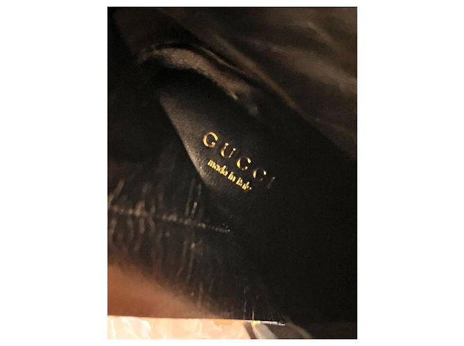 Botines Gucci de cuero negro - vista 8