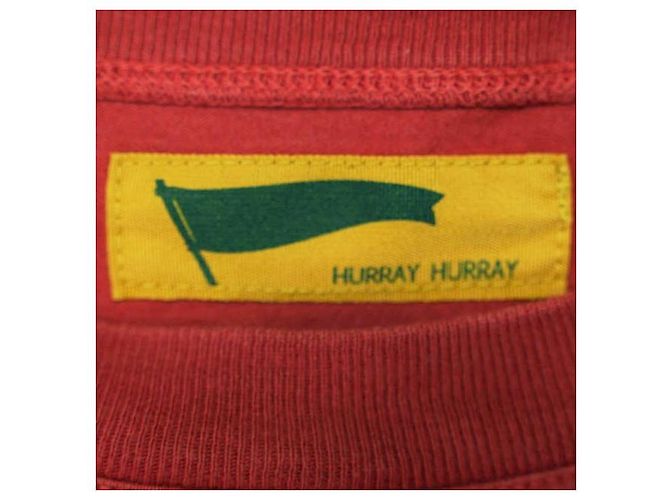 Autre Marque Camiseta de algodón HURRAY HURRAY Roja - vista 3