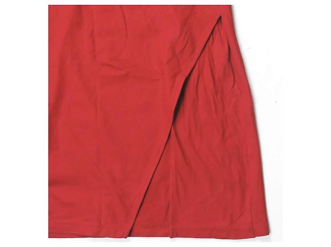 Autre Marque Camiseta asimétrica de algodón roja EARIH CB1005 - vista 7