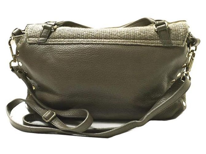 Autre Marque Borsa in juta e pelle Zanellato POSTINA S DAILY 2 in 1 Beige - vista 2