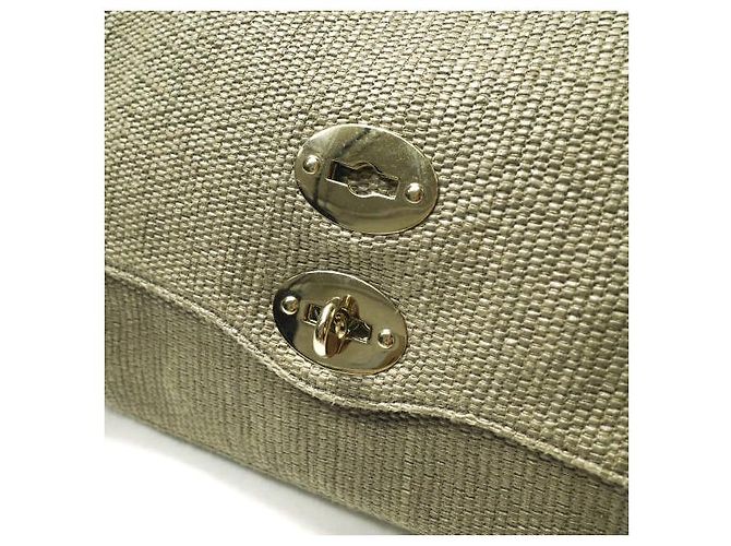 Autre Marque Borsa in juta e pelle Zanellato POSTINA S DAILY 2 in 1 Beige - vista 3