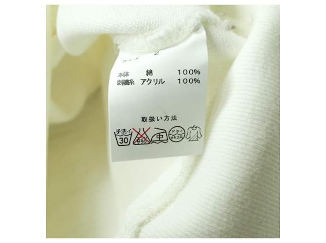 Autre Marque CLASS Sudadera de algodón pesado Blanco - vista 9