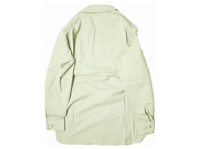 Autre Marque Camisa militar LEMAIRE de algodón gris - vista 2