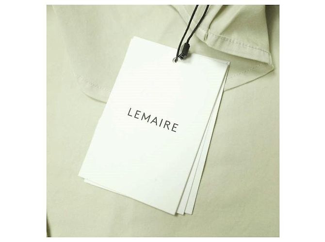 Autre Marque Camisa militar LEMAIRE de algodón gris - vista 3