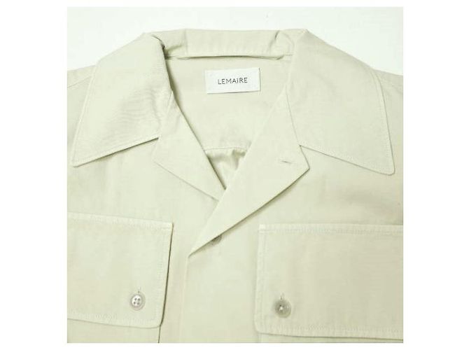 Autre Marque Camisa militar LEMAIRE de algodón gris - vista 5