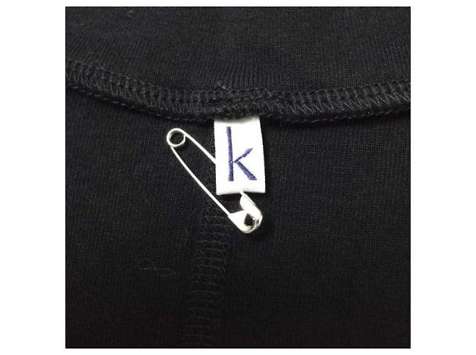 Autre Marque Camiseta Koko de cuello en V de algodón negra M - vista 6