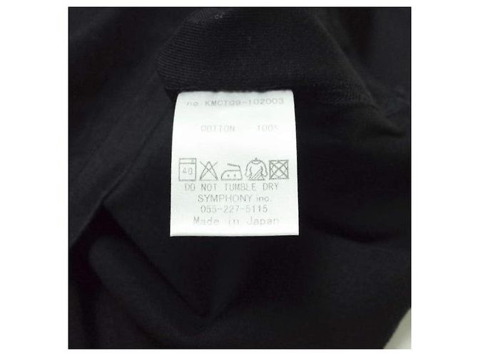 Autre Marque Camiseta Koko de cuello en V de algodón negra M - vista 7