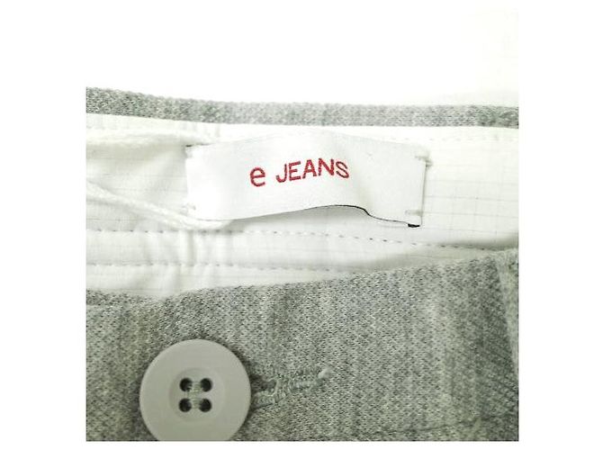 Autre Marque PANTALONES TAPERED KANOKO DE ALGODÓN Gris - vista 5