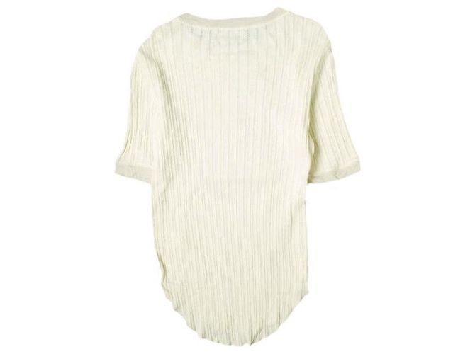 Autre Marque BEAMS BOY Jacquard Ripp Kurzarm Oberteil - Ansicht 2