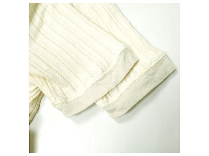 Autre Marque BEAMS BOY Jacquard Ripp Kurzarm Oberteil - Ansicht 6
