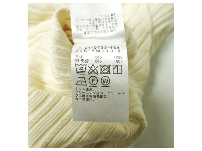 Autre Marque BEAMS BOY Jacquard Ripp Kurzarm Oberteil - Ansicht 8