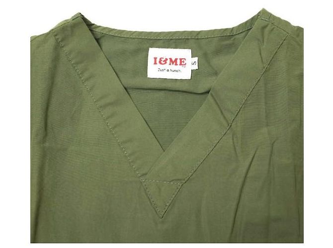 Autre Marque I&ME Camisas para Sem-Teto Top de Nylon e Algodão Caqui - vista 4