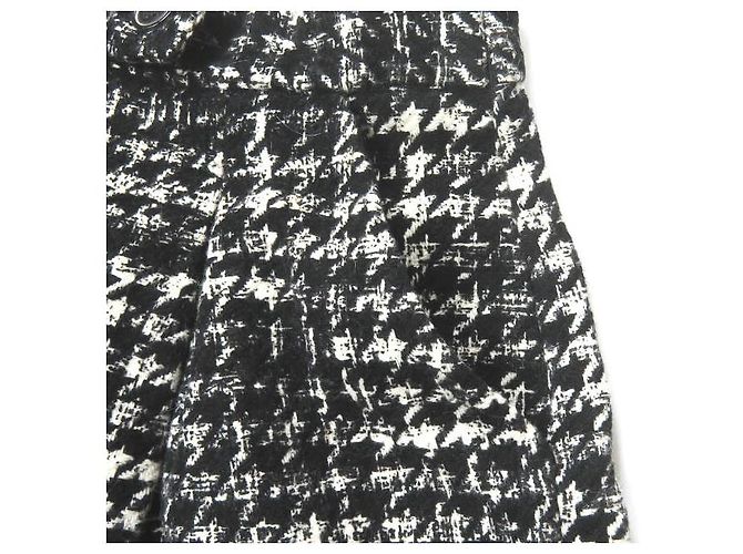 Autre Marque Falda de lana de espiga negra Antonio Marras - vista 5