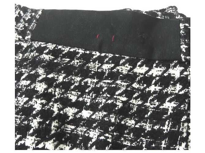 Autre Marque Falda de lana de espiga negra Antonio Marras - vista 7