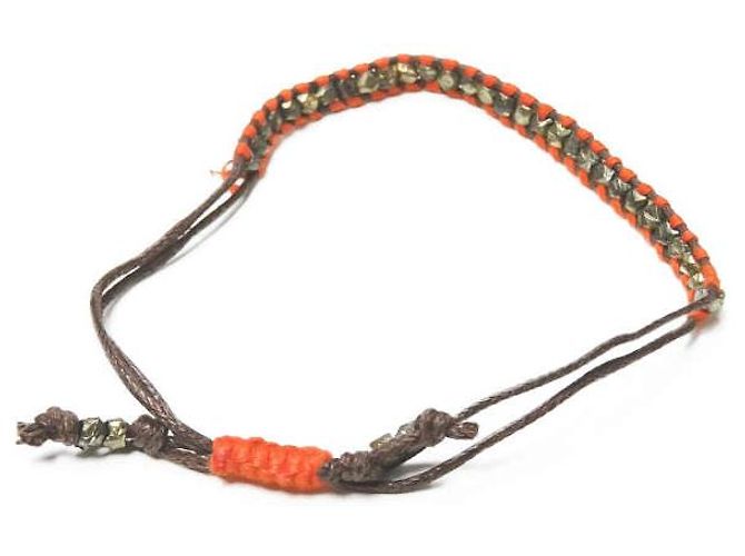 Autre Marque Bracciale Nugget 1R Shashi Unisex Arancione - vista 2