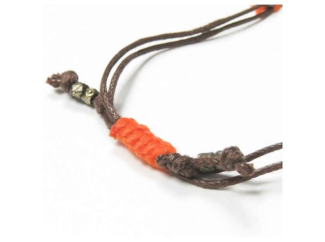 Autre Marque Bracciale Nugget 1R Shashi Unisex Arancione - vista 3