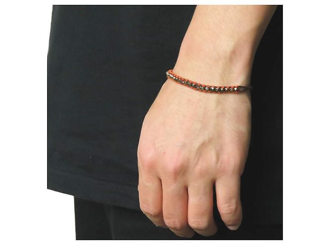 Autre Marque Bracciale Nugget 1R Shashi Unisex Arancione - vista 6