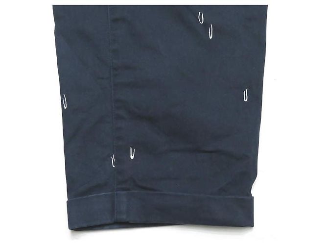 Autre Marque Pantalones chino SSZ ASE CHINO de algodón Azul marino - vista 12