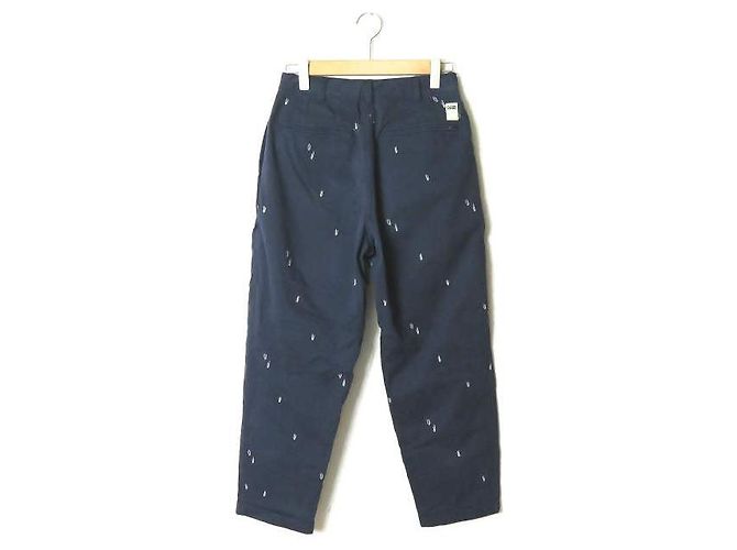 Autre Marque Pantalones chino SSZ ASE CHINO de algodón Azul marino - vista 2