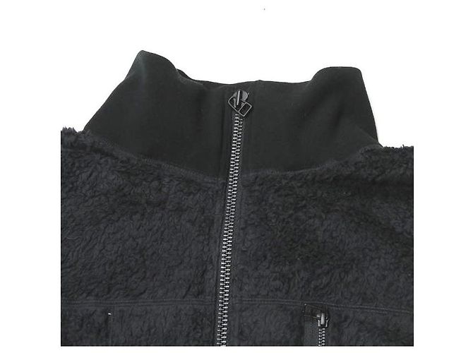 Autre Marque HUMIS Deformation Boa Blouson Jacket Black - view 3