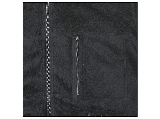 Autre Marque HUMIS Deformation Boa Blouson Jacket Black - view 4