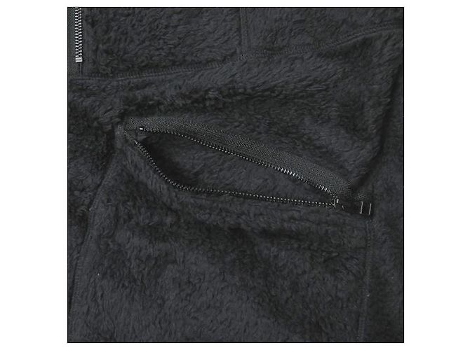 Autre Marque HUMIS Deformation Boa Blouson Jacket Black - view 5