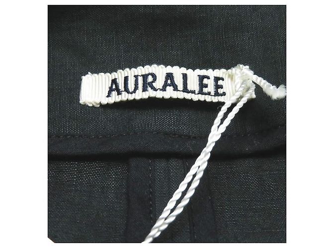 Autre Marque Abrigo sin cuello de lino lavado AURALEE - vista 3