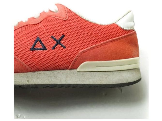Autre Marque Sneakers in Suede, Nylon e Rete SUN68 Arancioni Arancione - vista 9