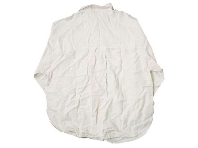 Autre Marque Camicia oversize in cotone e lino R JUBILEE RJ2006 - vista 2