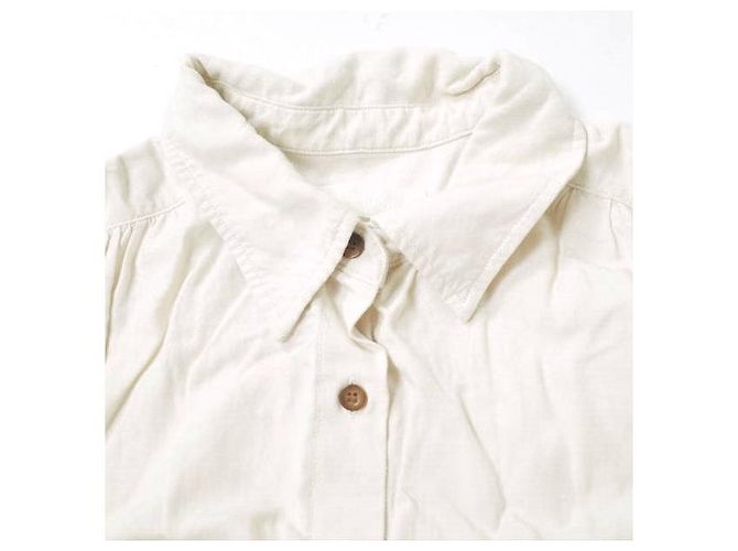 Autre Marque Camicia oversize in cotone e lino R JUBILEE RJ2006 - vista 4