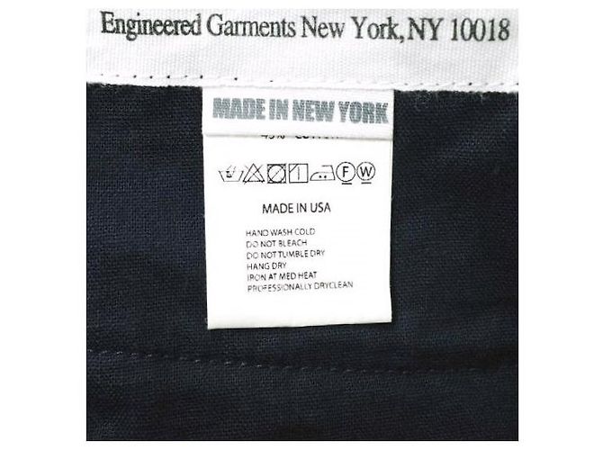 Autre Marque Abrigo cruzado 4B M.Z. de Engineered Garments x BEAMS PLUS Azul marino - vista 10