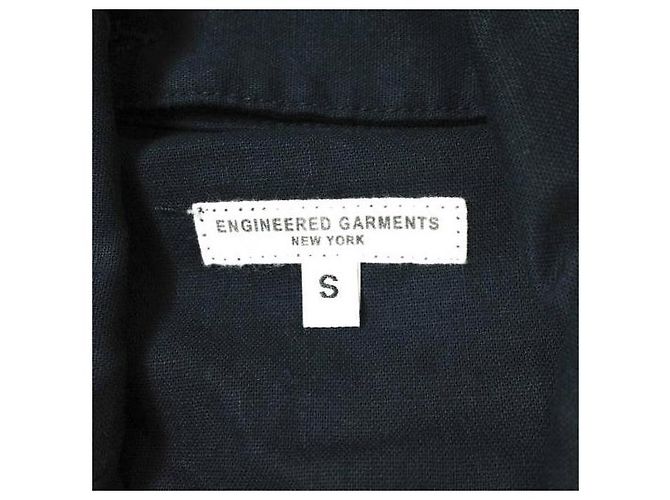 Autre Marque Abrigo cruzado 4B M.Z. de Engineered Garments x BEAMS PLUS Azul marino - vista 5