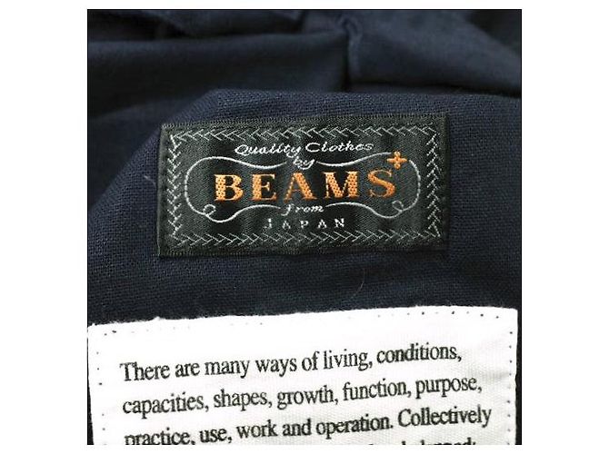 Autre Marque Abrigo cruzado 4B M.Z. de Engineered Garments x BEAMS PLUS Azul marino - vista 9