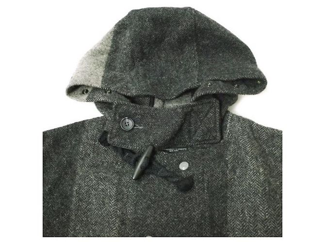 Autre Marque Abrigo Duffle de Lana Engineered Garments Gris antracita - vista 5