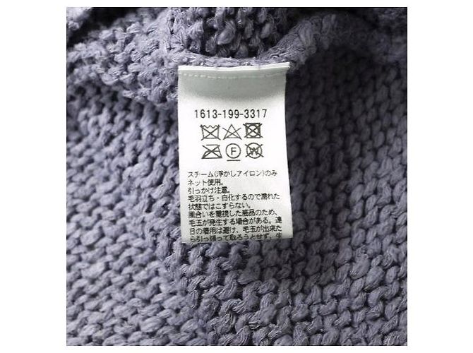 Autre Marque BEAUTY&YOUTH UNITED ARROWS Lockere Slub-Strickpullover lila - Ansicht 8