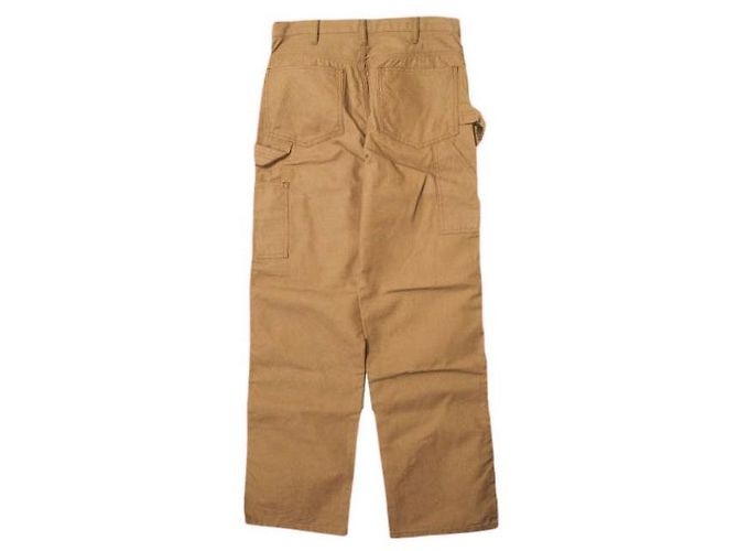 Autre Marque Pantalones de algodón Duck UNUSED Marrón oscuro - vista 2