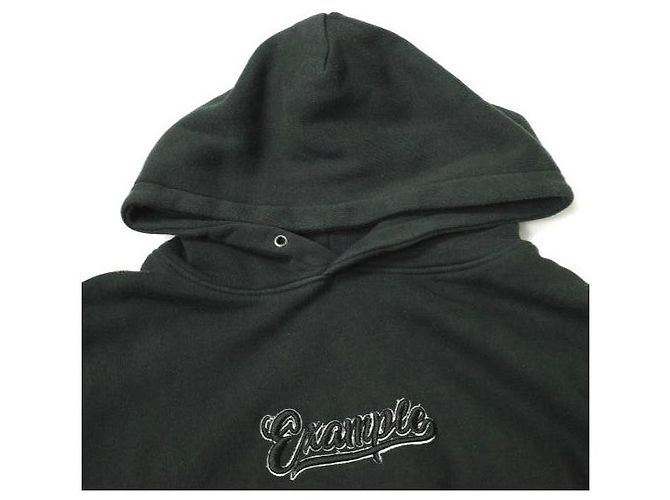 Autre Marque Beispiel Logo Hoodie XXL Schwarz - Ansicht 4