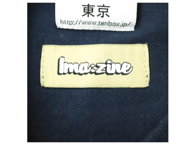 Autre Marque Camiseta de algodón 10 TENBOX × IMA:ZINE 11 Limited Azul marino - vista 8