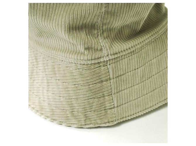Autre Marque Corduroy Bucket Hat UNUSED UH0541 Beige - Ansicht 4