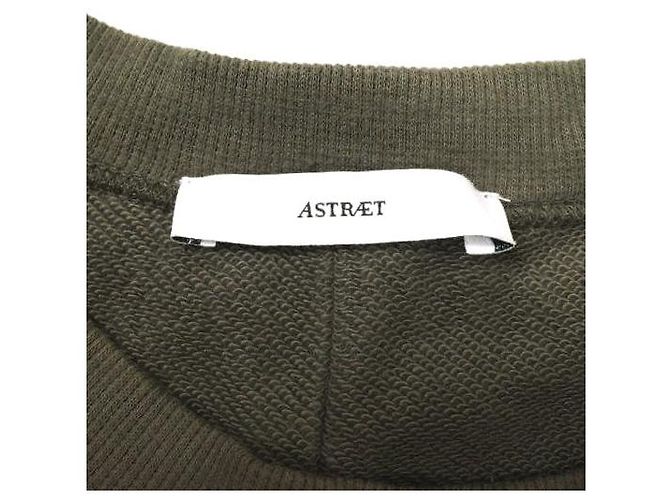 Autre Marque Sweatshirt mit fallenden Schultern Moca Brown ASTRAET - Ansicht 4