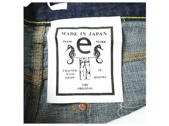 Autre Marque JEANS eL807-001 Jeans de algodón Azul marino - vista 9