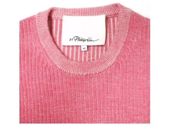 Autre Marque 3.1 Phillip Lim F221-7694BCL Wollstrick Pink - Ansicht 5