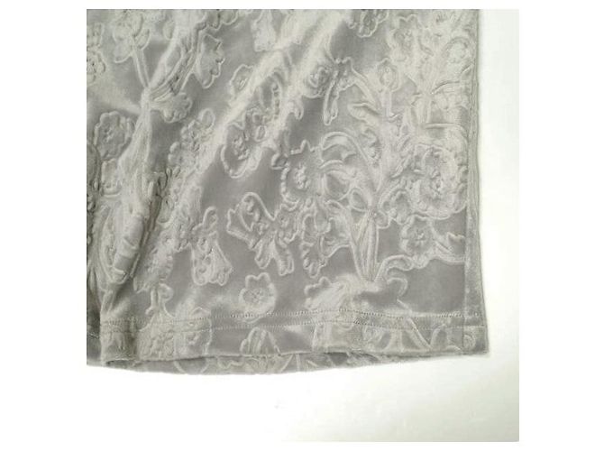 Autre Marque Danke Schon Flowe Jacquard-Velours-Cardigan Khaki - Ansicht 6