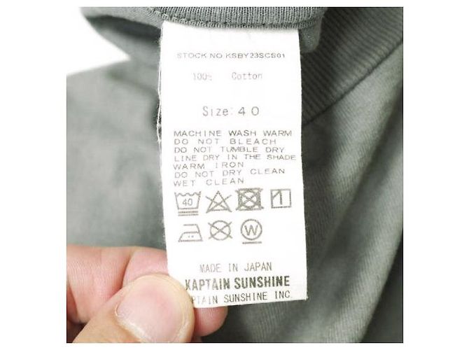 Autre Marque Camiseta de manga larga de algodón Kaptain Sunshine West Coast Castaño - vista 8