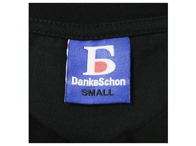 Autre Marque T-shirt a maniche lunghe Danke Schon S Nera - vista 3