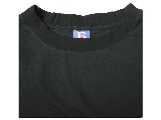 Autre Marque T-shirt a maniche lunghe con logo Danke Schon Back S Nero - vista 4