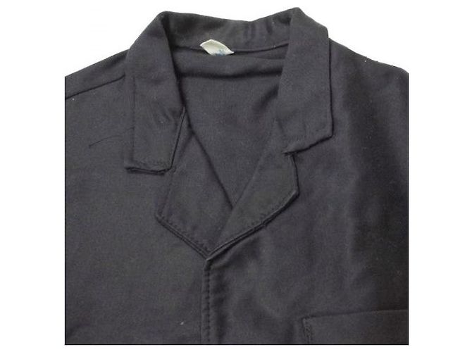 Autre Marque Dubure & Deverchere Black Moleskin Work Jacket - view 3