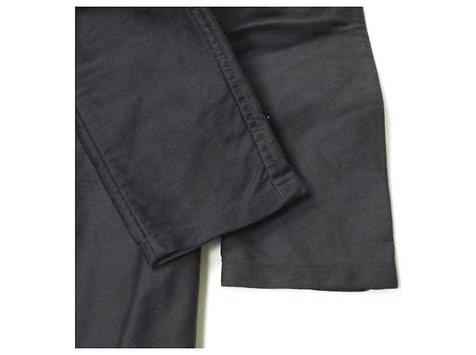 Autre Marque Dubure & Deverchere Black Moleskin Work Jacket - view 4