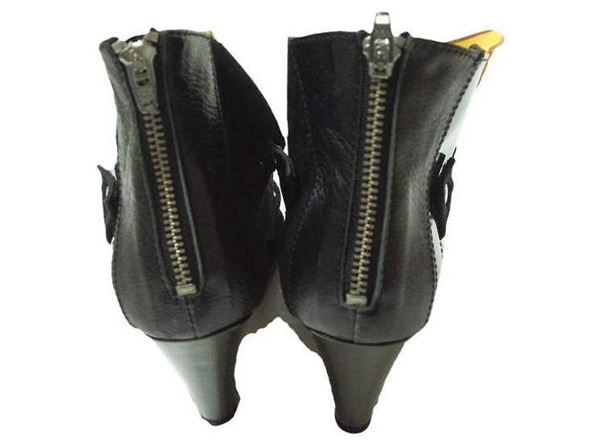 Autre Marque Sandali con tacco stringati in materiali misti TOGA - vista 4