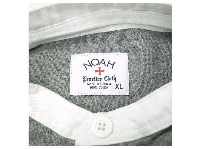 Autre Marque Camiseta de algodón Noah NYC Castaño - vista 3
